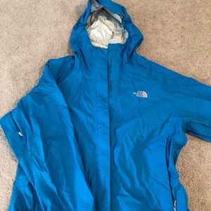 North face raincoat